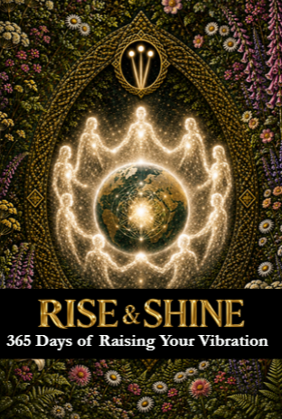 Rise & Shine: 365 Days of Raising Your Vibration book cover by Jody Valentina, Experience Series