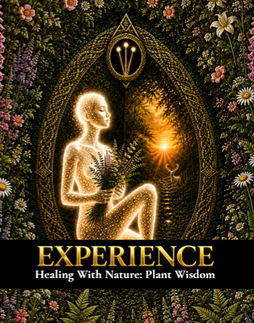 Experience Healing with Nature: Plant Wisdom book cover by Jody Valentina, part of the Experience Series